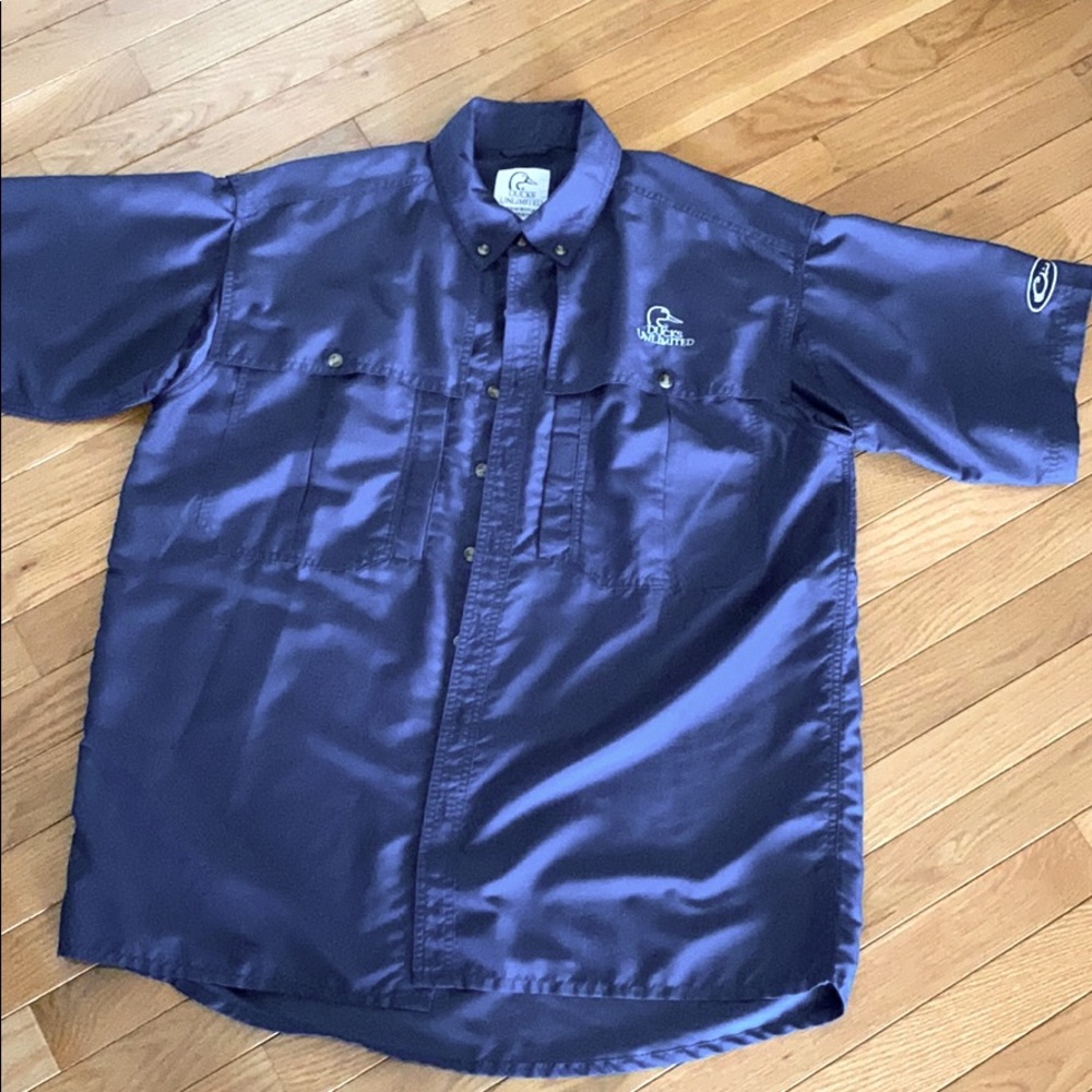 Ducks Unlimited Drake shooting shirt.